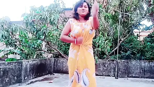 Mami Ki Lal Sari Dekh Ke Land Khada Hogya Hardcore Chudai with Mami