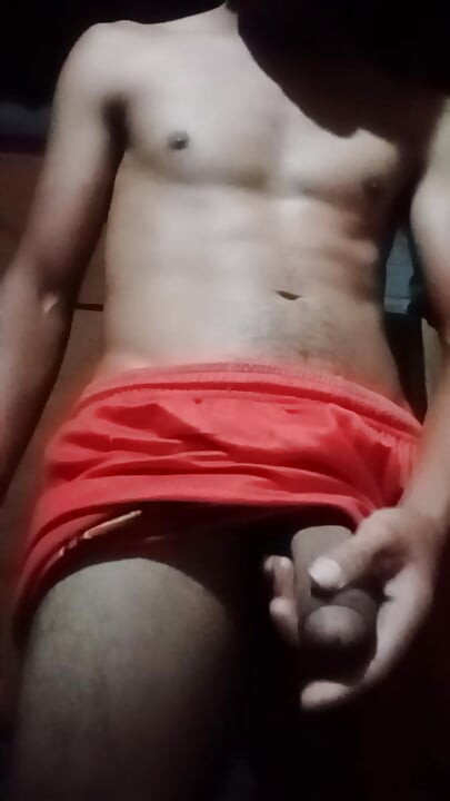 Gifted man shame jerking off.