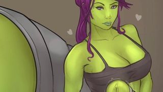 Jedi Fleshlight disegno time-lapse di berrythelothcat