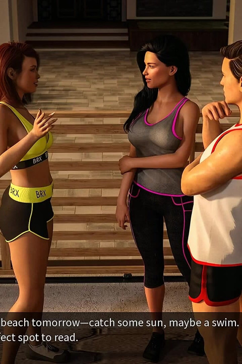 Whispers of Desire: Sexy Wives in the Gym - Episode 12