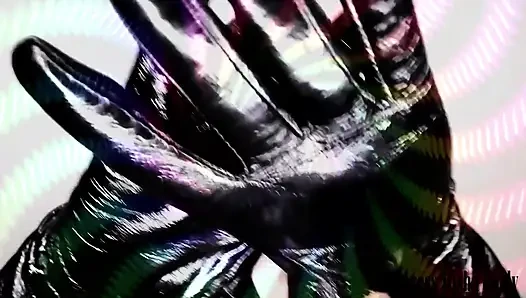 My shiny gloves own you! Strong mind fuck & JOI