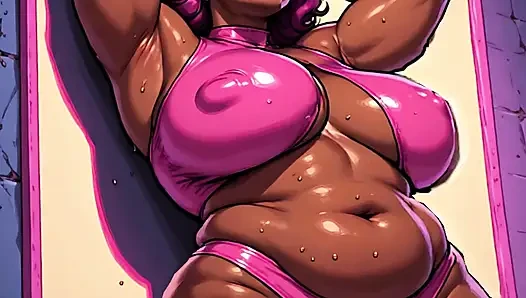 Wanita kulit hitam semok kulit hitam semok 3d