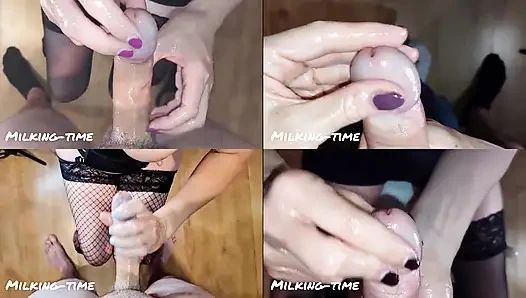 Her yerde var! Bölünmüş ekran boşalması 5