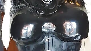 Gag dildo peralatan yang boleh ditukar ganti