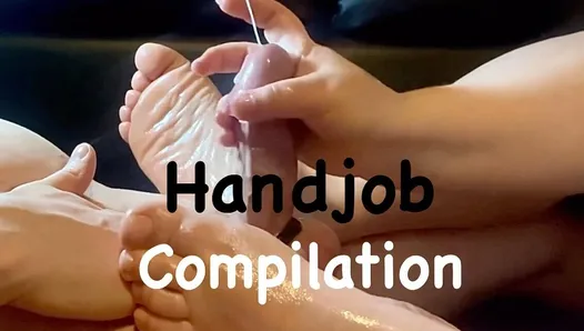 Amateur Handjob Compilation #1