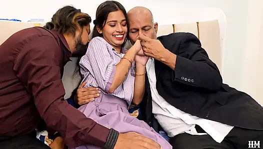 Indian Asian Teacher Principal Student Softcore Hardcore love Making Video Threesom