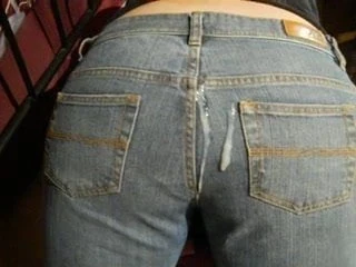 Cum on Express Jeans