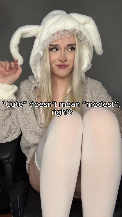 A surprise with a cock from a cute shemale
