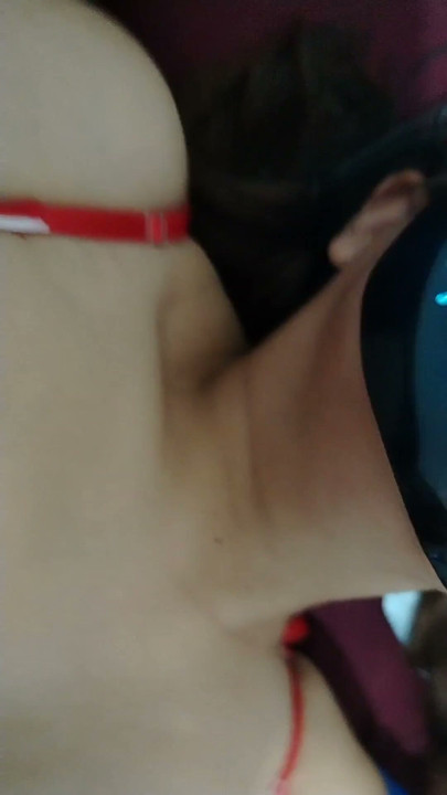 Fucking my wife with vibrating penis sleeve | Clip 3