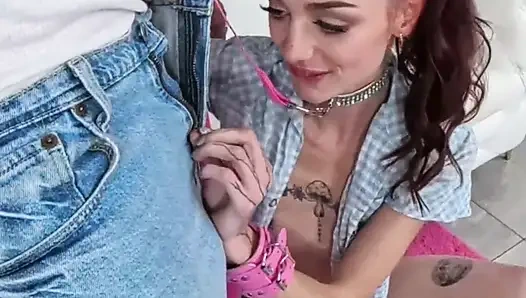 Shrooms-Q's Hairy Pussy Is Fucked In Missionary Pose!