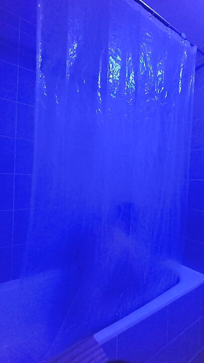 I'm taking a shower