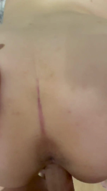 Jaw-dropping moment from "The thief broke into my bathtub and fucked my holes hard"
