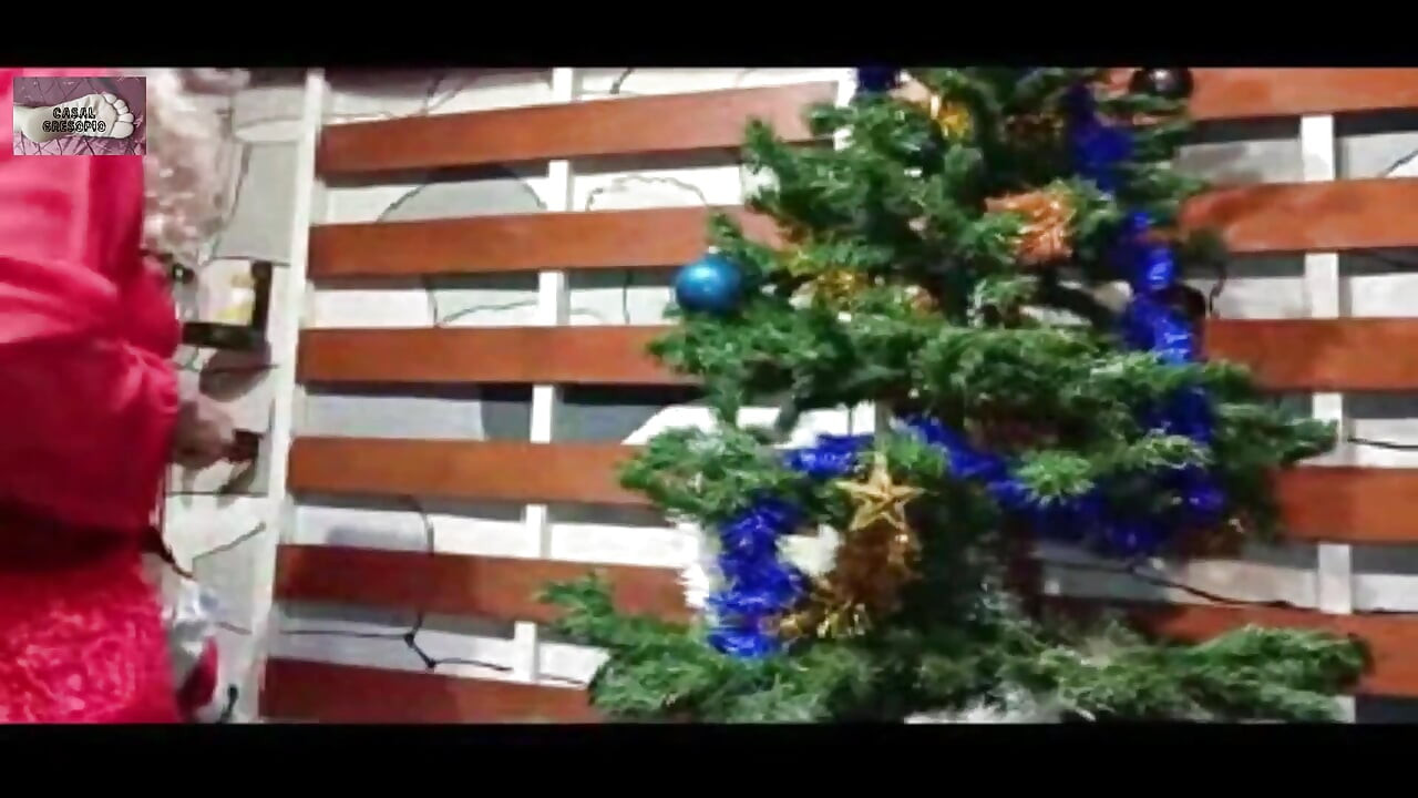 Stepmother Christmas' Feet While Riding Christmas Tree 2025