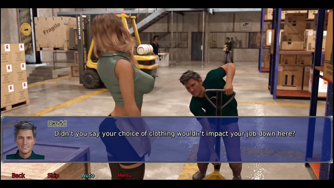 The office wife #12: Stacy played with her self in the shower and jack saw her