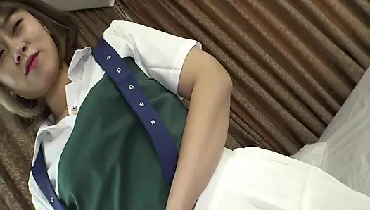 H087G02 Picking up Korean beauties locally sourced! Paco fit SEX exchange with a beautiful woman with beautiful legs who loves Japan!