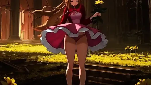 Aerith baharatlı tonlardan yeni hentai'de rol alıyor