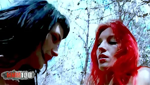 Nina Roberts: 2 Sexy Pornstars in Sexy Lesbian Action in the Forest