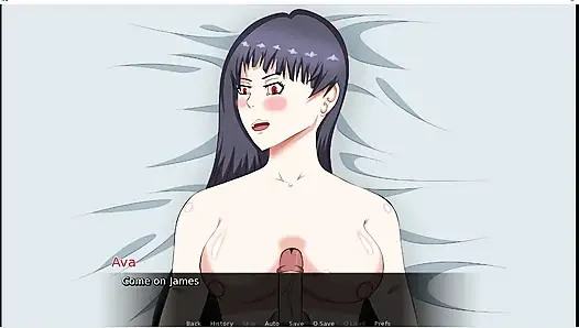 Inside ava - gameplay- wife blowjob and titjob