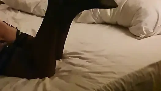 Mom touches herself before being fucked