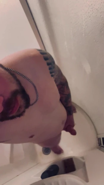 in the shower