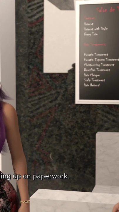 Memorable moment from "My Husband's Boss - Chapter 2 - Vivian kissed Christian and went to dinner with him in front of"