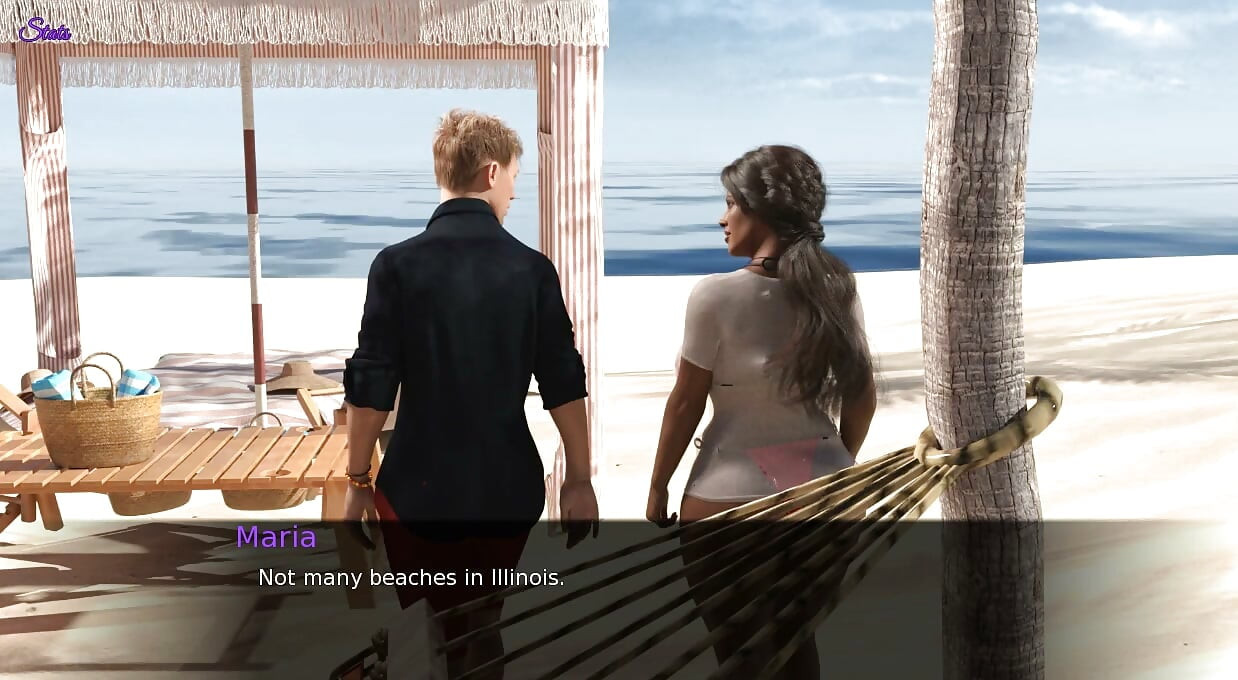 Rediscovering Maria - Gameplay -roleplay - Couple Slowly Moves Them to Cuckold and Wife Sexy Lingerie