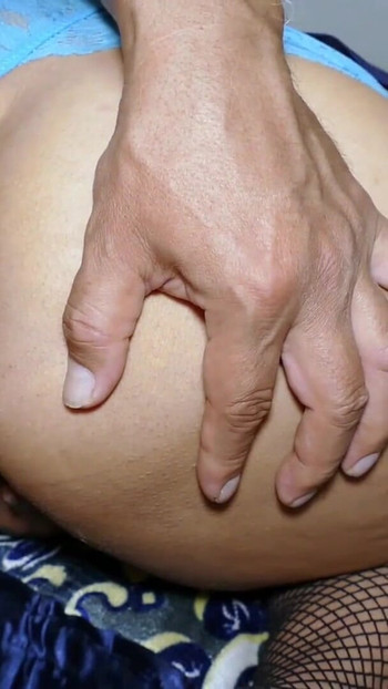 Key moment from "LEAVE YOUR HOT CUM INSIDE MY BIG ASS DADDY"