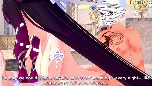 Columbina ateşli seks - genshin impact