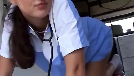 Big Tit Nurse Knows That the Doctor Knows the Best