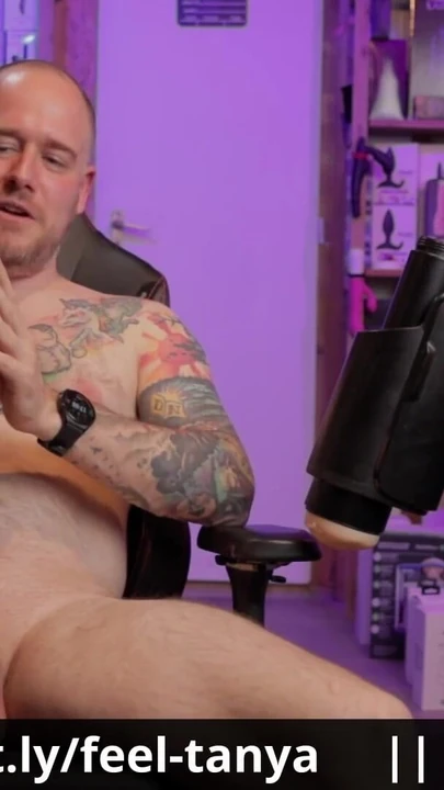Iconic moment from "Testing the new Tanya Tate stroker with my immersive interactive VR virtual sex contraption"