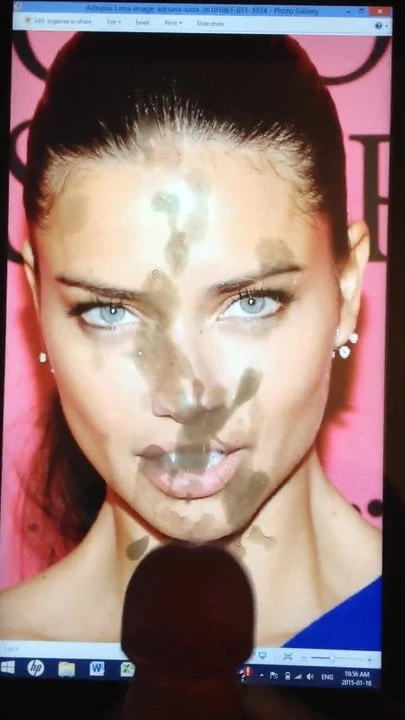 Adriana Lima cumtribute