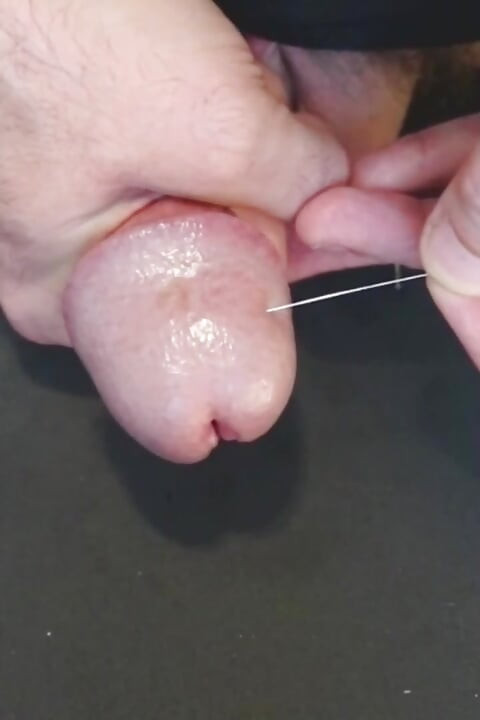 用针射在我的鸡巴和麻袋里