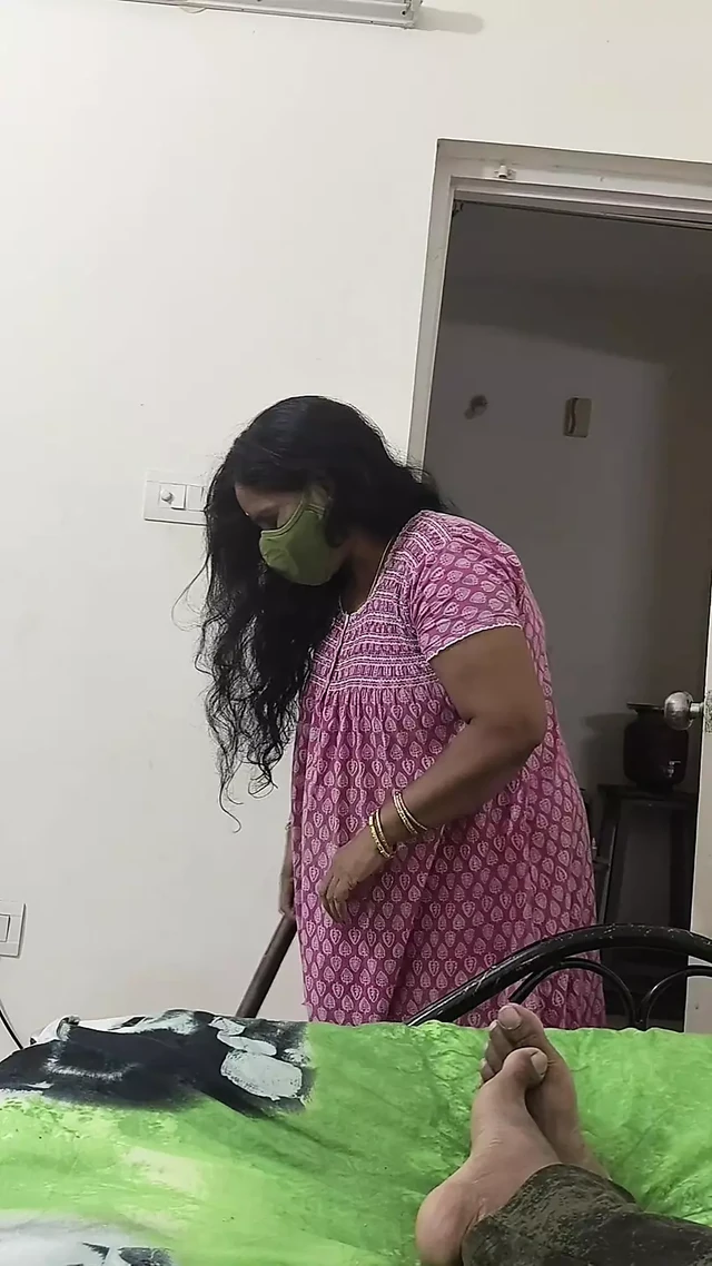 Pervert son in law tricked and fucked his mother in law using a lizard doll