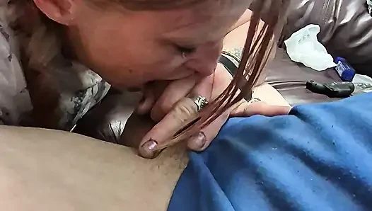Blonde Amature Deepthroat Queen Special K shows off her skills on wildstyles