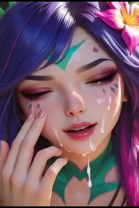 نیکو حشری تو جنگل با بیکینی و آب صورت