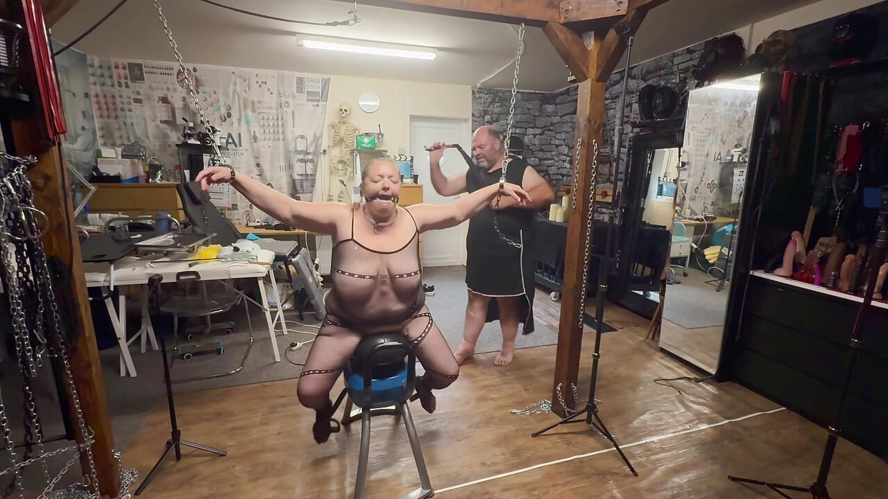 Part 2:- Lanista Bear Tests a New Machine Out on Kitty!