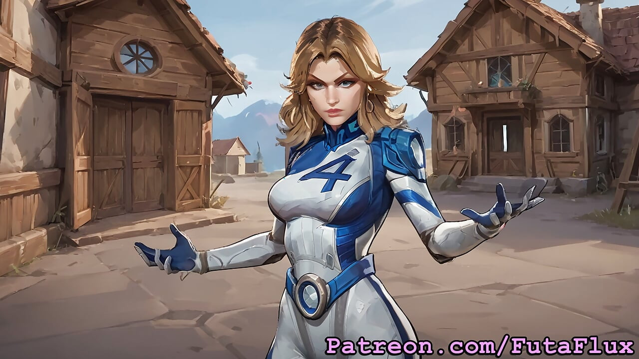 Futanari Nevidljiva Žena - Dr. Sue Storm