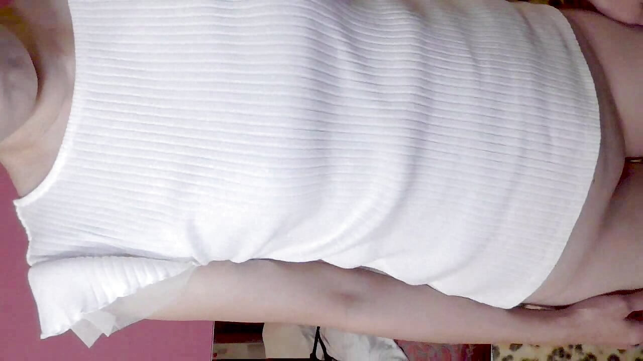 Mayu No.69 a Beautiful Girl with a Full Head Mask, Collar and Leash, She Is Sexually Trained