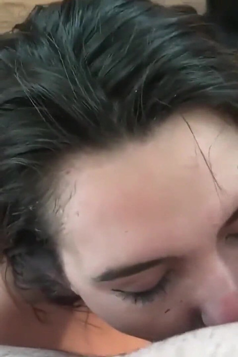 Cece Capella's Final Porn Shoot Sloppy Gagging Face Fuck