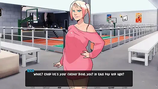 Dawn of Malice: college girl is giving handjob ep 4