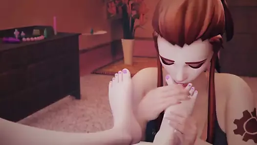Brigitte Still Loves Feet