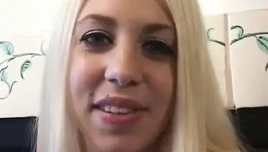 First She Plays with Two Sex Toys and Then She Gets Her Pussy Pounded