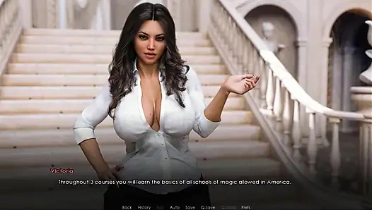 Lust academy: the world of magic and big milfy tits. Ep 6