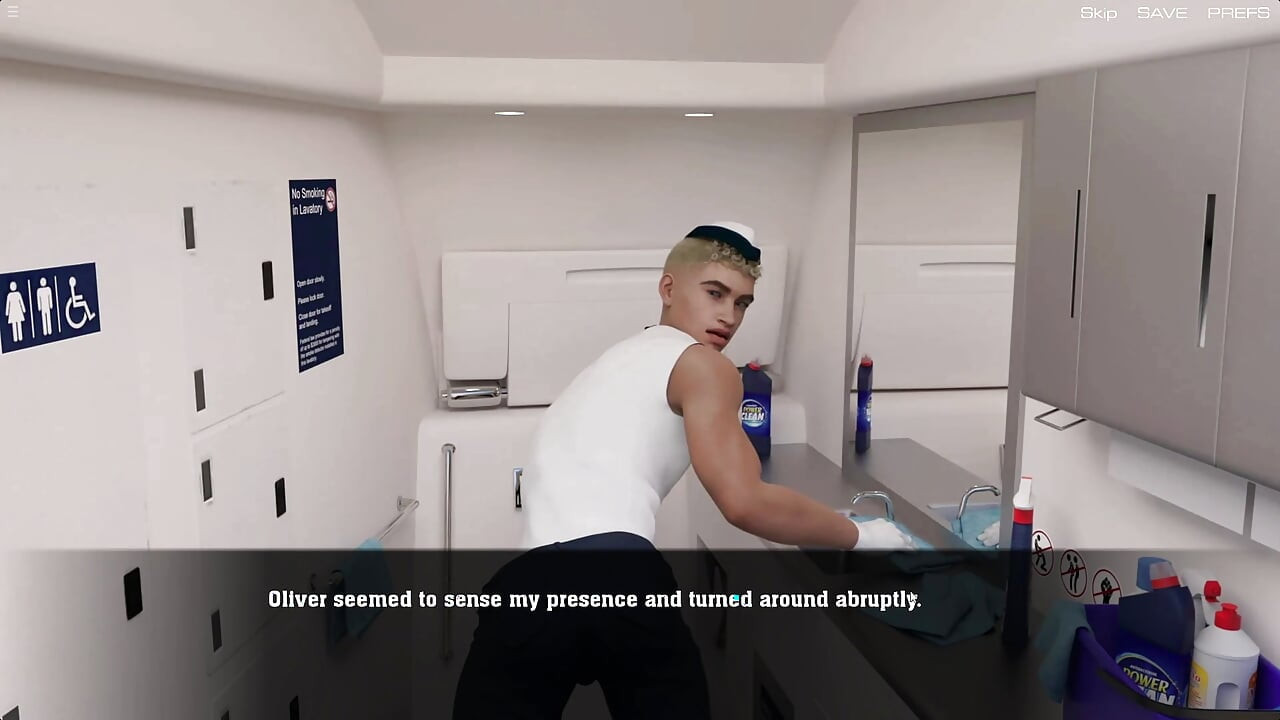 Gay Oliver Having Sex With Big Cock Passenger In Aeroplane