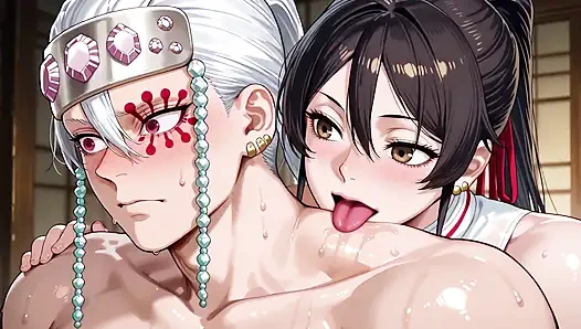 Uzui (KNY) х Sagiri (Рай ада)