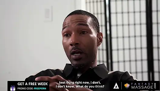 Pijat fantasi - pijat nuru yang sempurna untuk memberikan pelepasan kontol penuh dengan andi avalon seksi