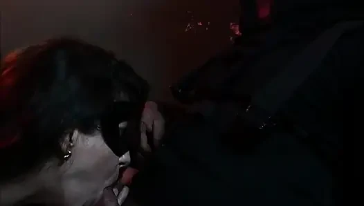 Konig get blowjob cum in mouth and she continue to suck