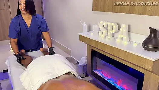 Leyne Rodriguez: Intimate Oiled Massage Session Leads To A Wild Happy Ending