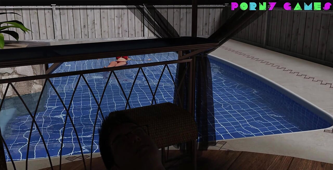 Pé das Montanhas 2 V4.0 - Sexo noturno ao lado da piscina (8)
