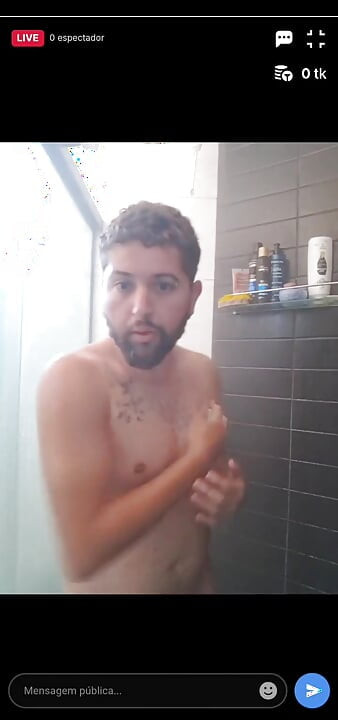 I Did My First Live Stream in the Shower and Received Compliments